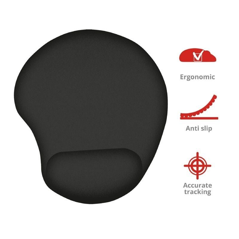 Alfombrilla Ergonómica Trust 16977/ 16 x 205 x 236mm - изображение 3