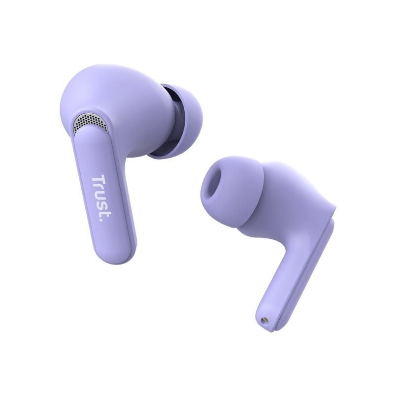 Auriculares Bluetooth Trust Yavi ENC con estuche de carga/ Morados - изображение 4