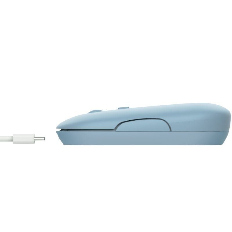 Ratón Inalámbrico por Bluetooth Trust Puck/ Batería recargable/ Hasta 1600 DPI/ Azul - изображение 2