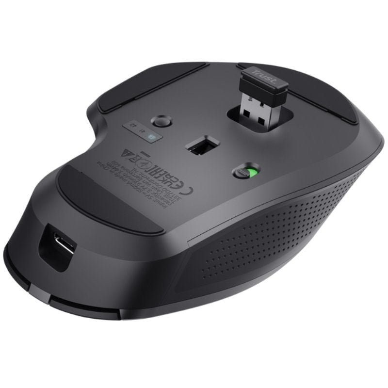 Ratón Inalámbrico por Bluetooth Trust Ozaa+/ Batería recargable/ Hasta 3200 DPI - изображение 5