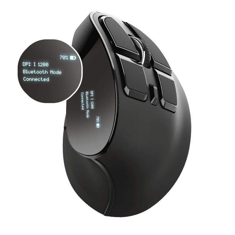Ratón Vertical Inalámbrico por Bluetooth Trust Voxx/ Hasta 2400 DPI - изображение 3