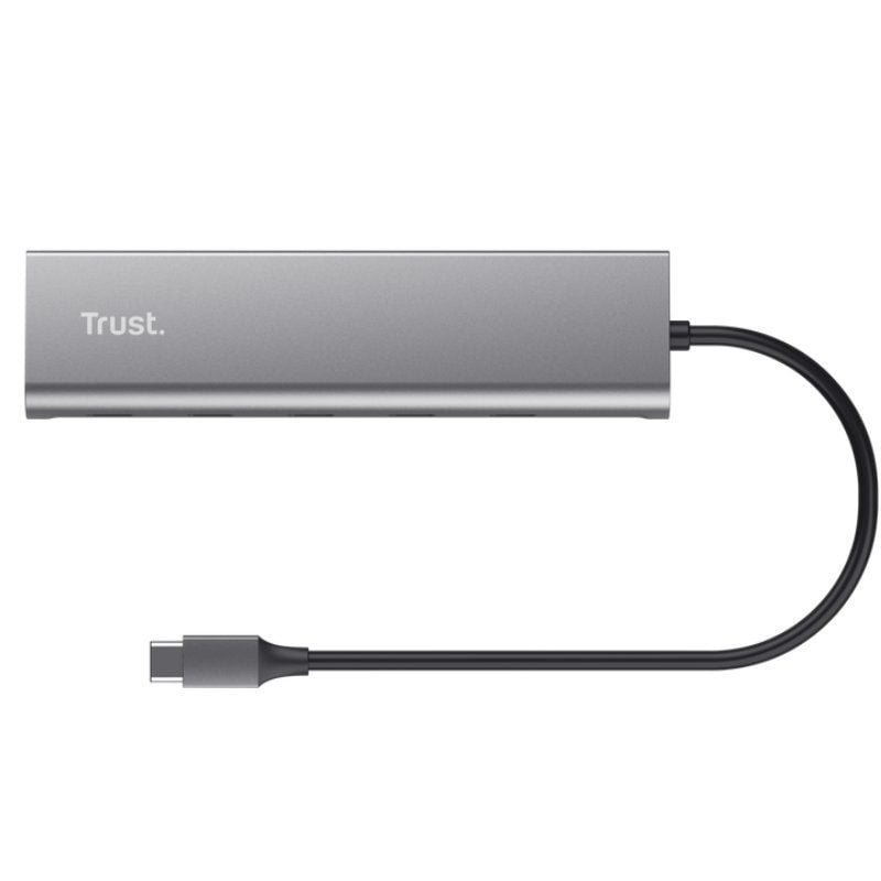 Hub USB Tipo-C Trust Halyx/ 4xUSB Tipo-C/ 1xUSB Tipo-C PD - изображение 4