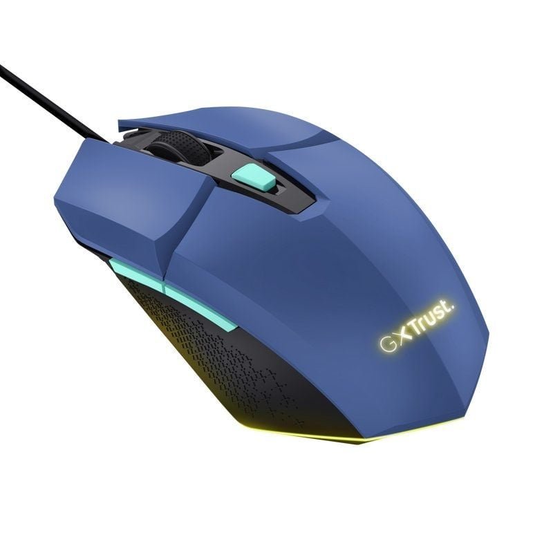 Ratón Gaming Trust Gaming GXT 109 Felox/ Hasta 6400 DPI/ Azul - изображение 2