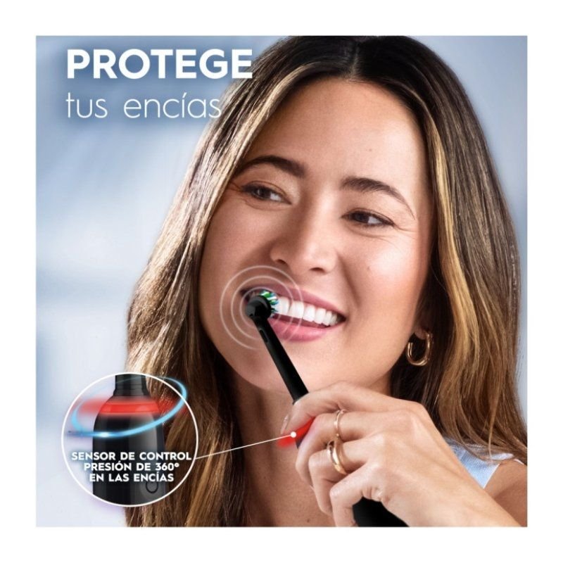 Cepillo Dental Braun Oral-B Series Pro 3 3000/ Incluye 4 Recambios/ Negro - изображение 5