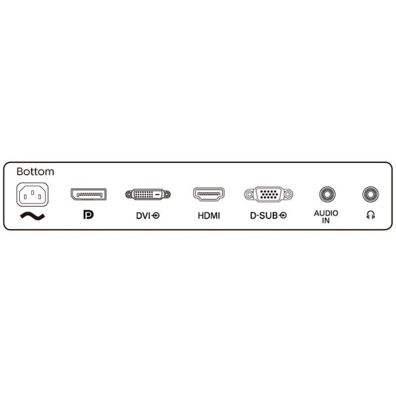 Monitor Profesional Philips S-Line 242S1AE 23.8"/ Full HD/ Multimedia/ Regulable en altura/Negro - изображение 5
