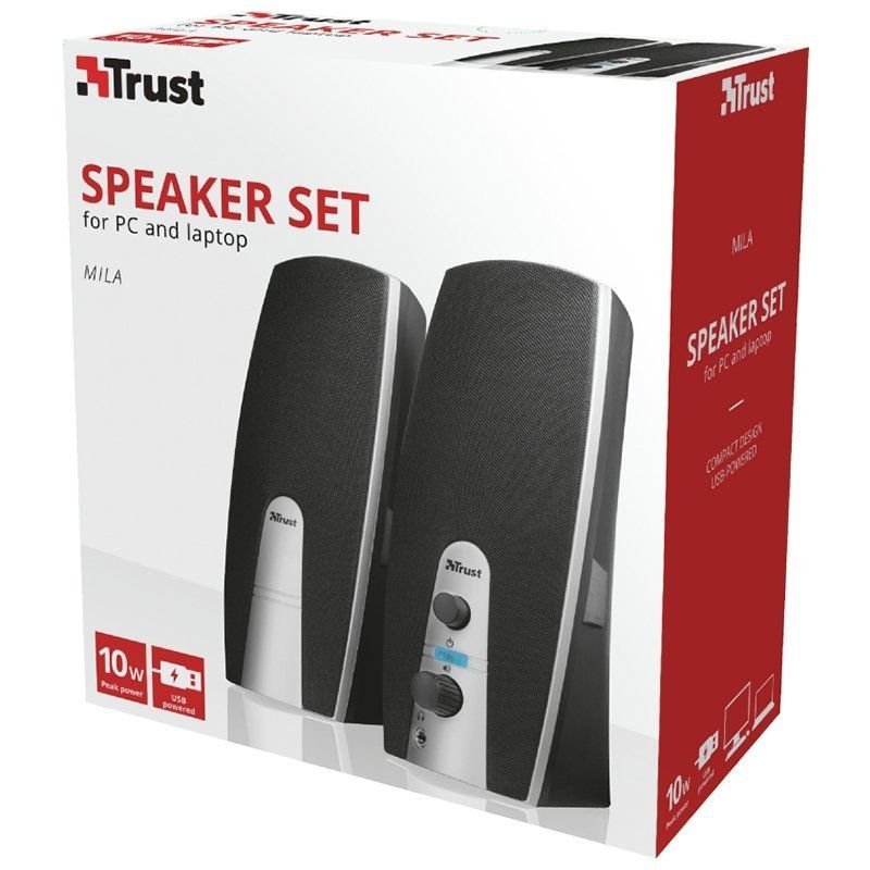 Altavoces Trust Mila/ 10W/ 2.0 - изображение 3