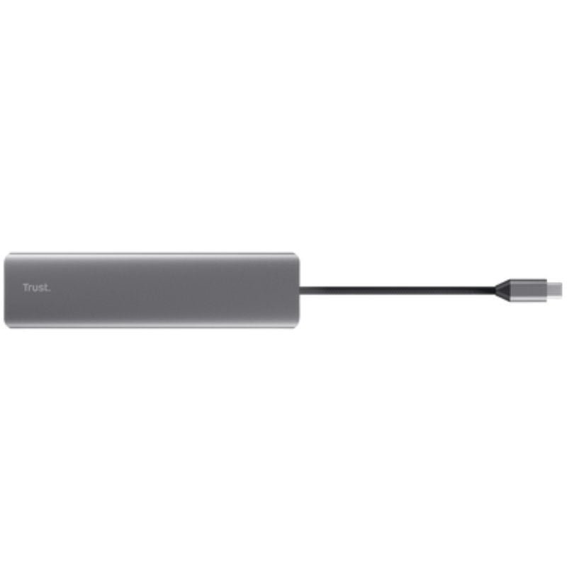 Docking USB Tipo-C Trust Dalyx/ 2xUSB/ 2xHDMI/ 1xDisplayPort/ 1xUSB Tipo-C PD/ Gris - изображение 3