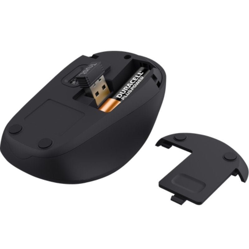 Ratón Mini Inalámbrico Trust Yvi+ Silent/ Hasta 1600 DPI/ Rojo - изображение 4