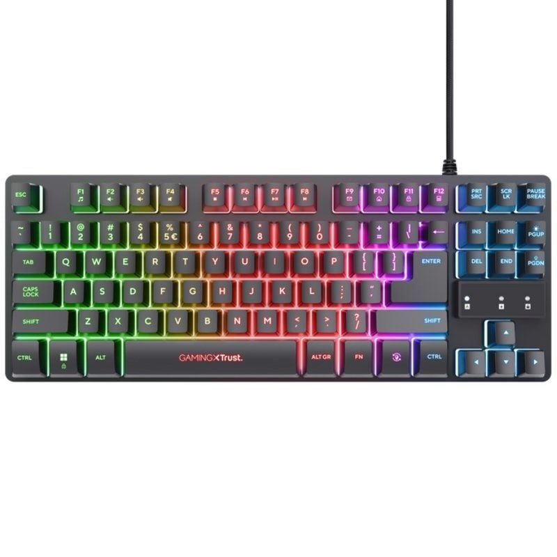 Pack Gaming Trust Gaming GXT 794/ Teclado RGB + Ratón RGB + Alfombrilla - изображение 4