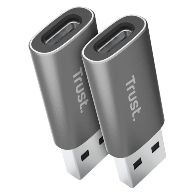 Adaptador USB 3.2 GEN2 Trust Calyx / USB Tipo-C Hembra - USB Macho - изображение 2