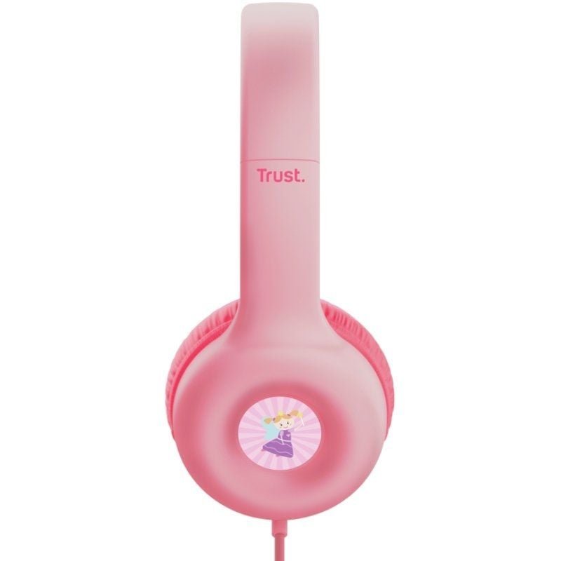 Auriculares Infantiles Trust Nouna Kids/ con Micrófono/ Rosas - изображение 5