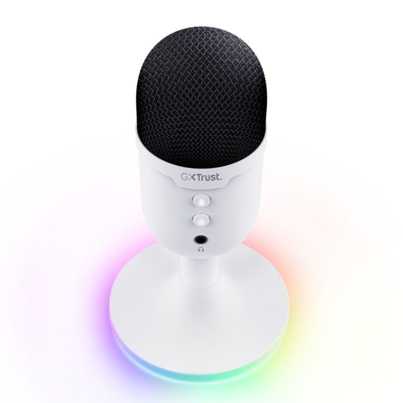 Micrófono Trust Gaming GXT 234W Yunix/ USB/ Blanco - изображение 4