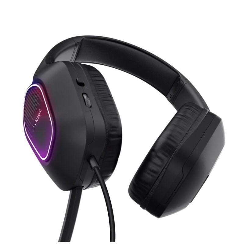 Auriculares Gaming con Micrófono Trust Gaming GXT 416 Zirox/ Jack 3.5/USB Negros - изображение 4