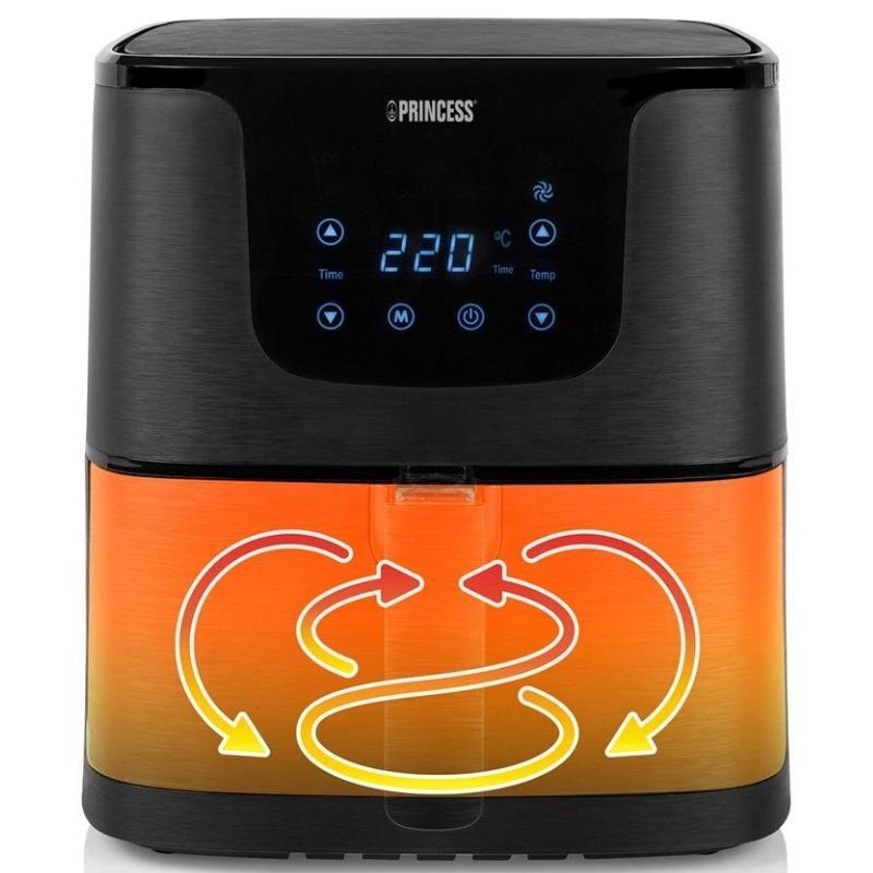 Freidora por Aire Airfryer / Sin Aceite Princess Aerofryer 183014/ 1700W/ Capacidad 5.2L - изображение 3
