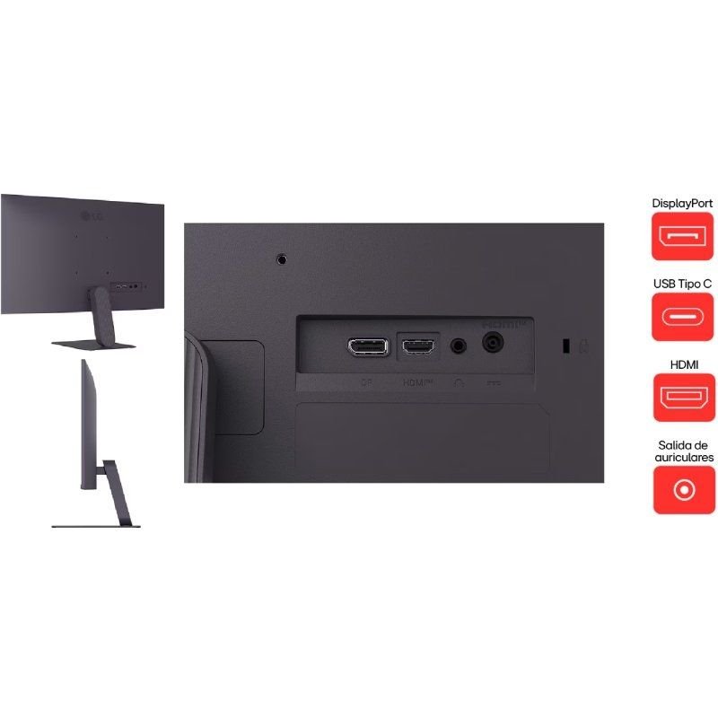 Monitor Gaming LG UltraGear G4 27G411A-B 27"/ Full HD/ 1ms/ 144Hz/ IPS/ Negro