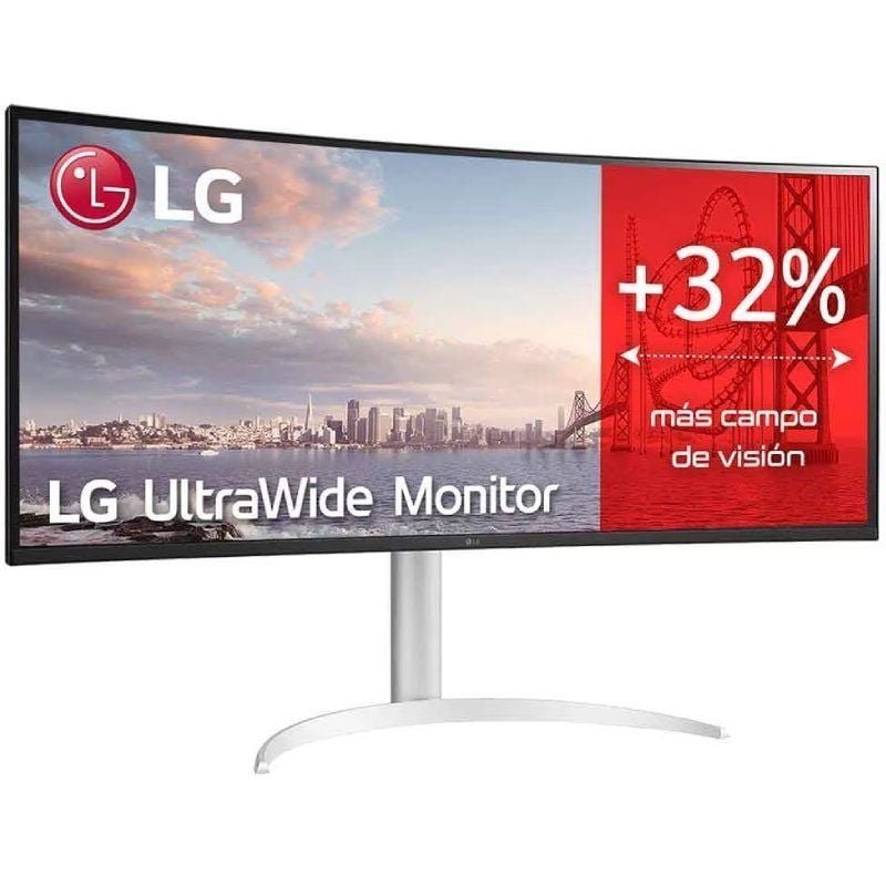 Monitor Profesional Ultrapanorámico LG UltraWide 34WQ650-W 34"/ WFHD/ Multimedia/ Regulable en Altura/ Plata y Blanco - изображение 3