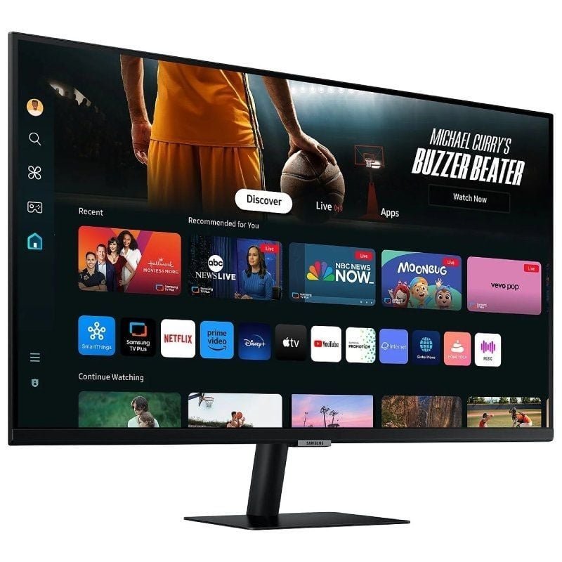 Smart Monitor Samsung M7 S32DM700UU 32"/ 4K/ Multimedia/ Smart TV/ Negro - изображение 2