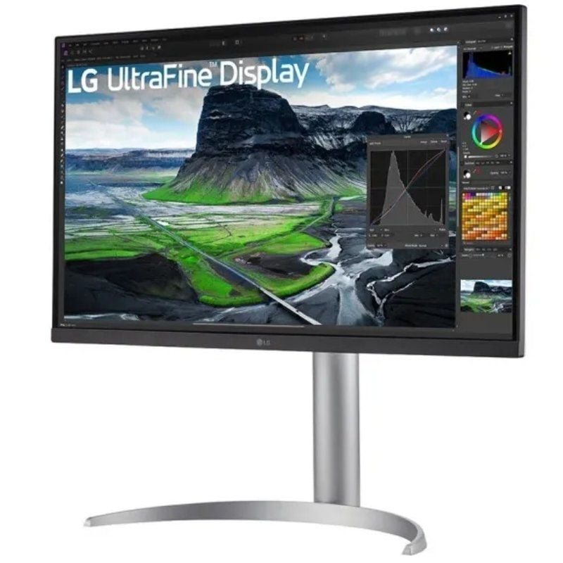 Monitor Profesional LG 27UQ850-W 27"/ 4K/ Multimedia/ Regulable en altura/ Plata - изображение 2