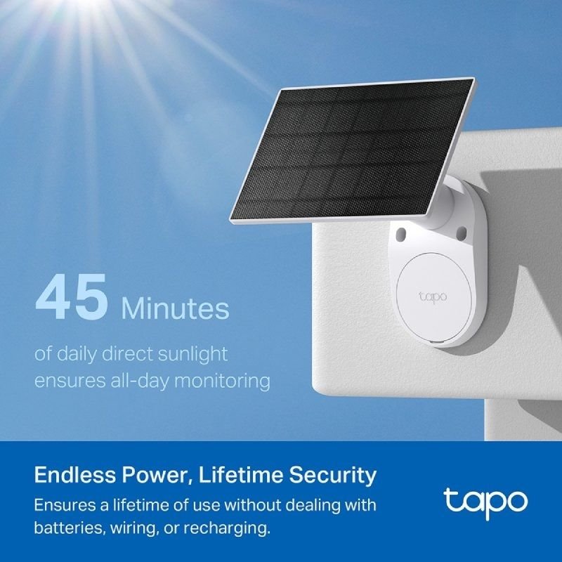 Cámara de Videovigilancia TP-Link Tapo TC82 Kit/ Visión Nocturna/ Control desde APP/ Incluye Panel Solar - изображение 4