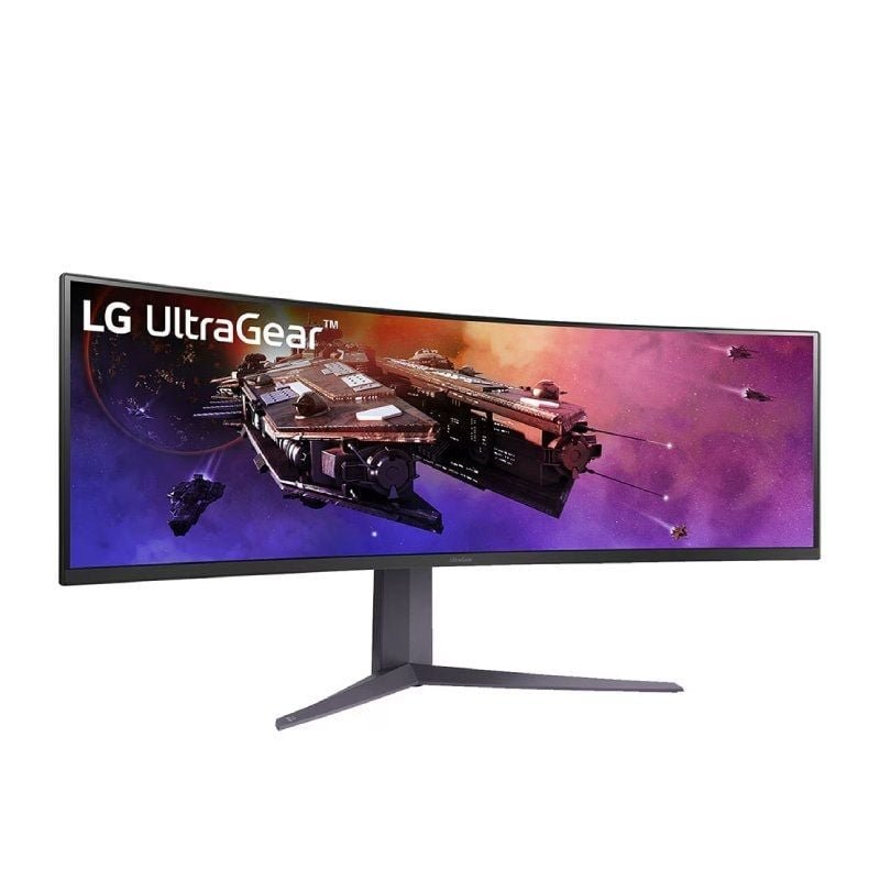 Monitor Gaming Ultrapanorámico Curvo LG UltraGear 45GR75DC-B 44.5"/ Dual QHD/ 1ms/ 200Hz/ VA/ Regulable en altura/ Negro - изображение 2