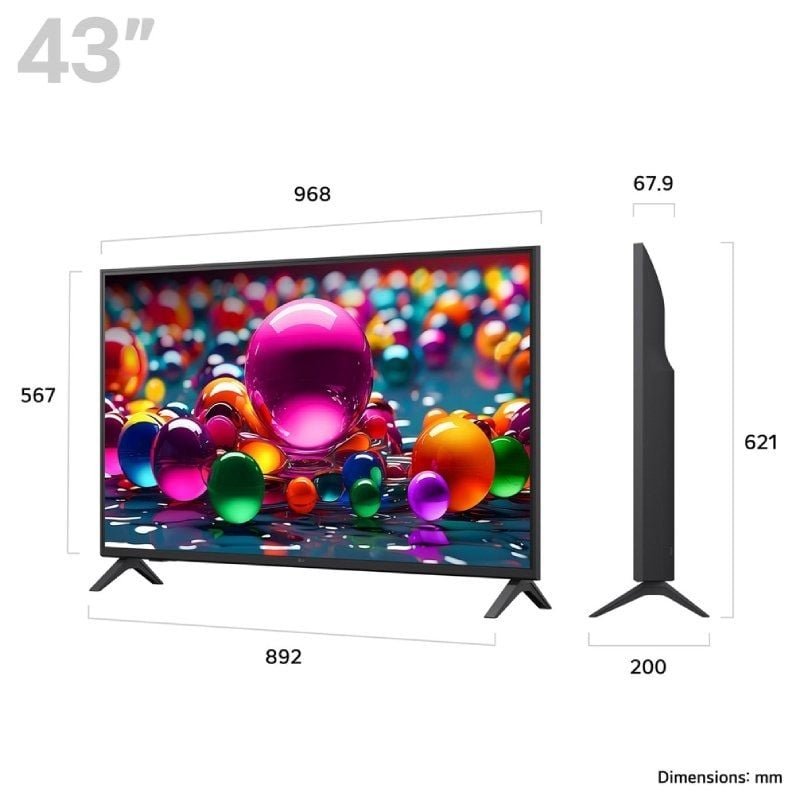 Televisor LG UHD 43UA75006LA 43"/ Ultra HD 4K/ Smart TV/ WiFi - изображение 2