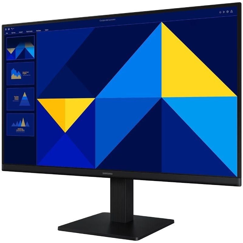 Monitor Profesional Samsung Essential Monitor S3 S24D300GAU/ 24"/ Full HD/ Negro - изображение 2