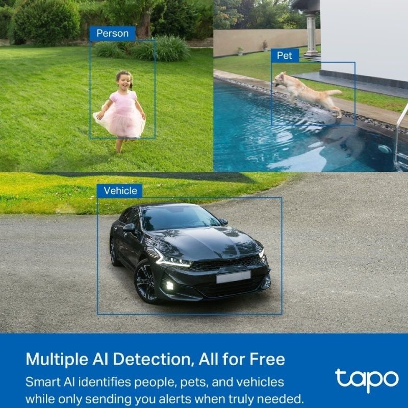 Cámaras de Videovigilancia TP-Link Tapo C425 KIT/ Visión Nocturna/ Control desde APP/ Incluye Panel Solar - изображение 4