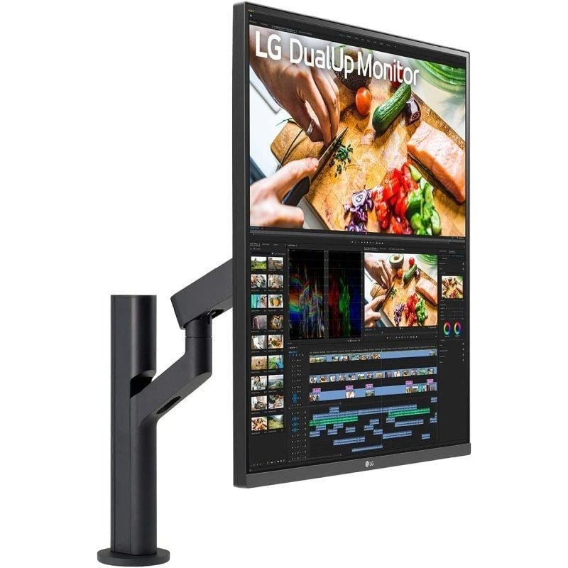 Monitor Profesional LG DualUp Ergo 28MQ780-B 27.6"/ SDQHD/ Multimedia/ Regulable en altura/ Negro - изображение 2
