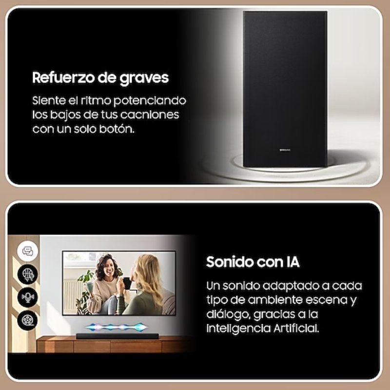 Barra de Sonido con Bluetooth Samsung B650D Serie-B 3.1 2024/ 3.1 - изображение 3