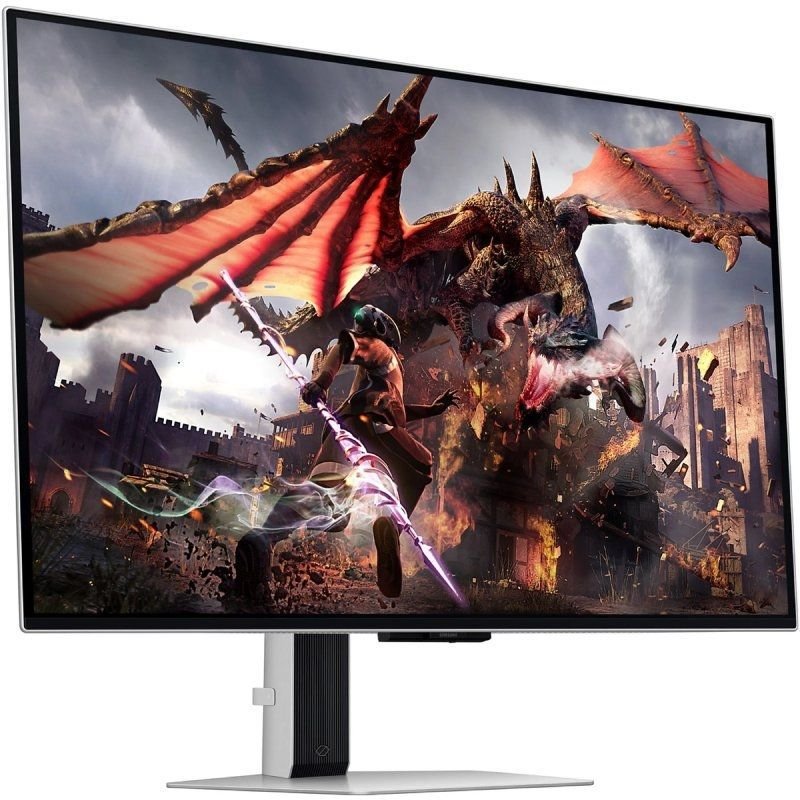 Monitor Gaming Samsung Odyssey OLED G8 S32DG802SU 32"/ 4K/ 0.03ms/ 240Hz/ OLED/ Multimedia/ Regulable en altura/ Gris - изображение 2