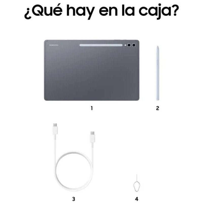 Tablet Samsung Galaxy Tab S10 Ultra 14.6"/ 12GB/ 256GB/ Octacore/ 5G/ Gris