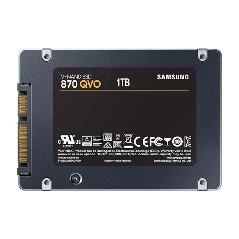 Disco SSD Samsung 870 QVO 1TB/ SATA III/ Full Capacity - изображение 4