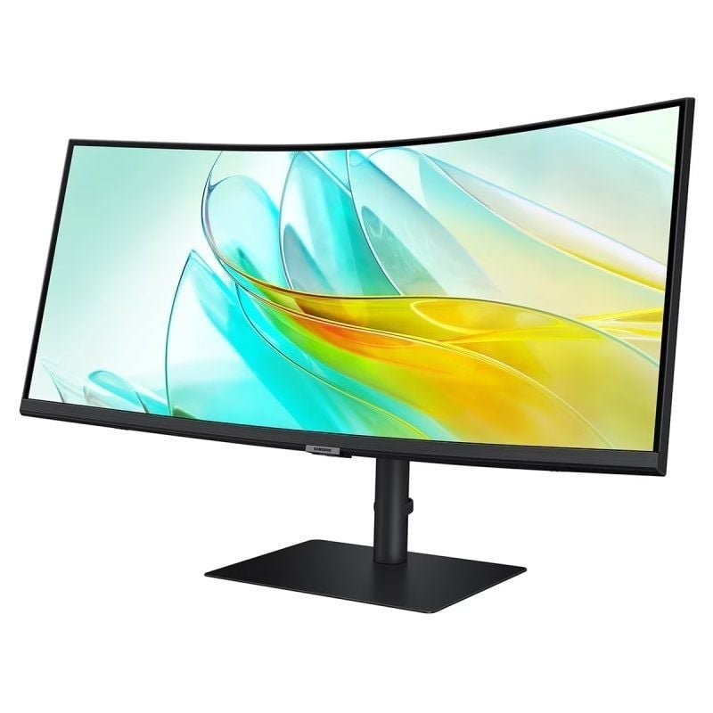 Monitor Profesional Ultraparonámico Curvo Samsung ViewFinity S6 S34C652UAU 34"/ UWQHD/ Multimedia/ Negro - изображение 4