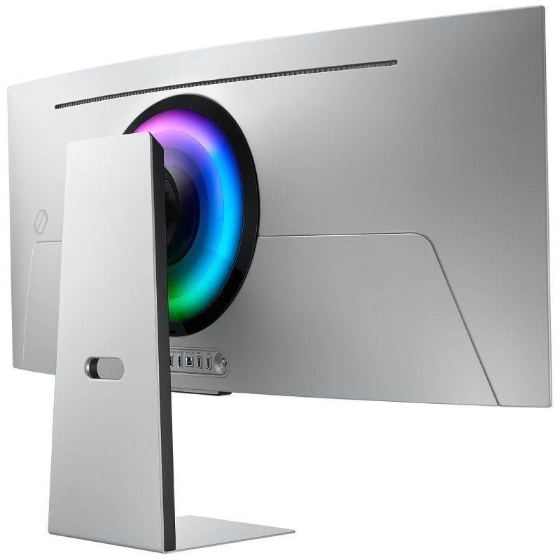 Monitor Gaming Ultrapanorámico Curvo Samsung G8 Odyssey OLED S34DG850SU 34"/ WQHD/ 0.03ms/ 175Hz/ Multimedia/ Regulable en Altura/ Plata - изображение 3