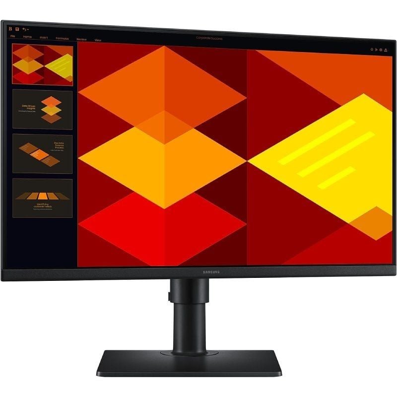 Monitor Profesional Samsung Essential Monitor S4 S40GD S24D402GAU/ 24"/ Full HD/ Regulable en altura/ Negro - изображение 3