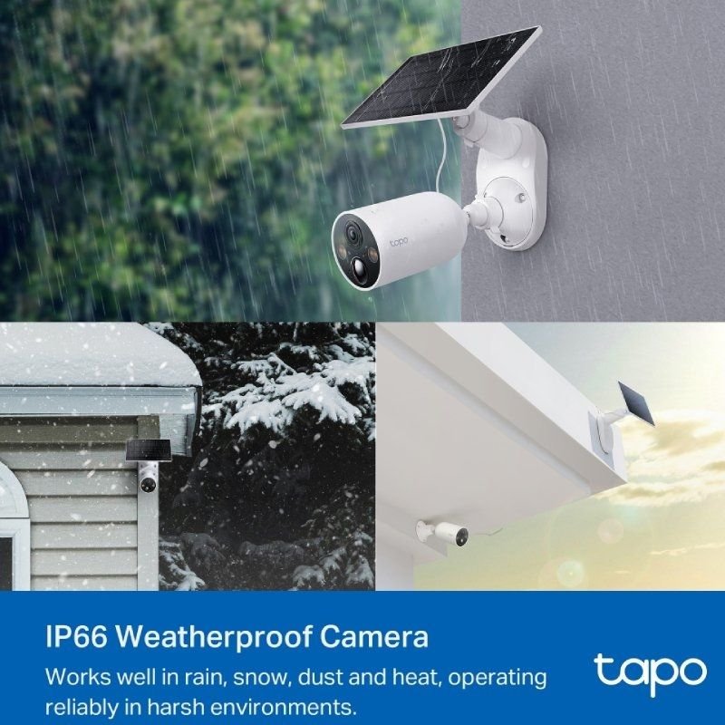 Cámaras de Videovigilancia TP-Link Tapo C425 KIT/ Visión Nocturna/ Control desde APP/ Incluye Panel Solar - изображение 5