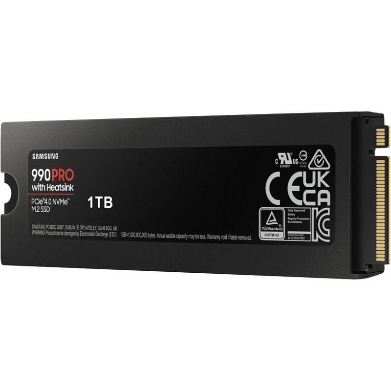 Disco SSD Samsung 990 PRO 1TB/ M.2 2280 PCIe 4.0/ con Disipador de Calor/ Compatible con PS5 y PC/ Full Capacity - изображение 4