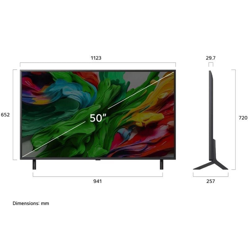 Televisor LG QNED Evo 50QNED87A6D 50"/ Ultra HD 4K/ Smart TV/ WiFi - изображение 5