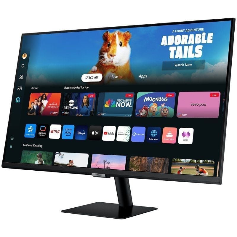Smart Monitor Samsung M5 S27DM502EU 27"/ Full HD/ Multimedia/ Smart TV/ Negro - изображение 3