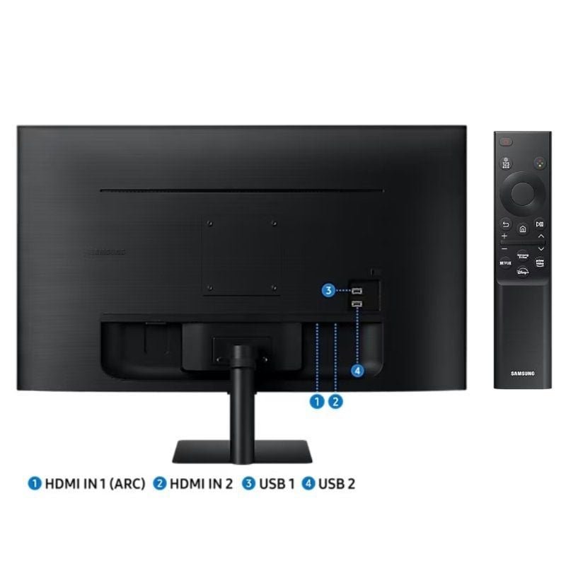 Smart Monitor Samsung M5 S32DM500EU 32"/ Full HD/ Multimedia/ Smart TV/ Negro - изображение 5