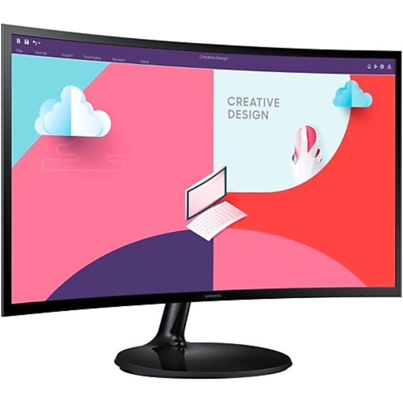 Monitor Curvo Samsung Essential Monitor S36C S27C364EAU/ 27"/ Full HD/ Negro - изображение 2