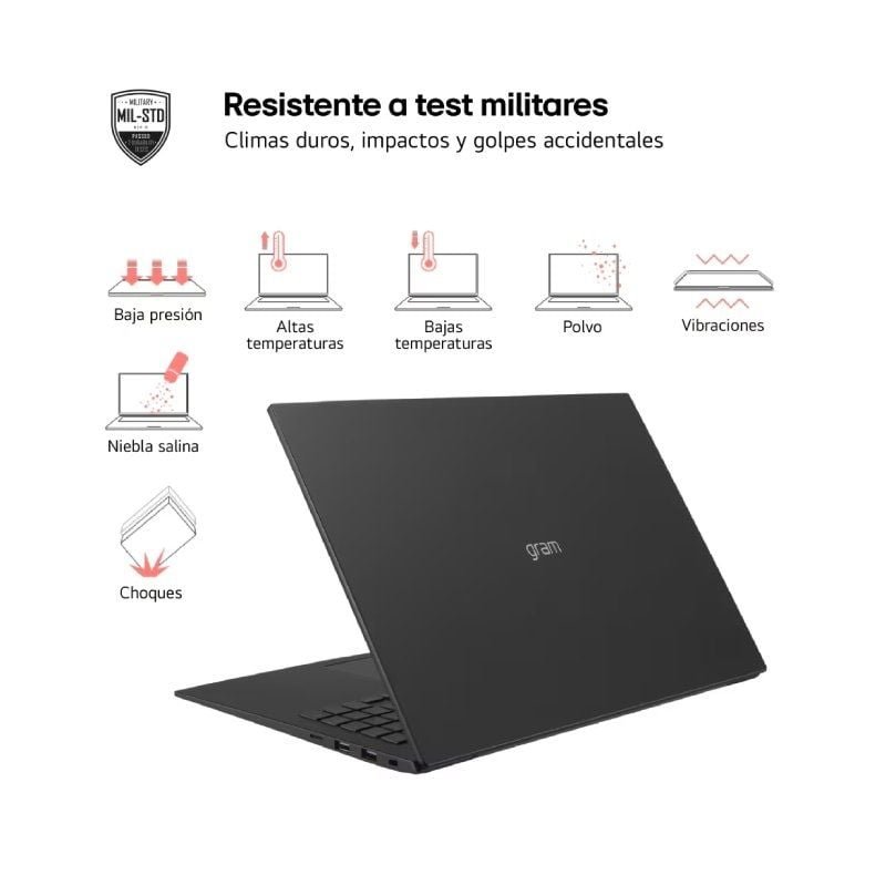 Portátil LG Gram 16Z90S-G.AD89B Intel Core Ultra 7-155H/ 32GB/ 1TB SSD/ 16"/ Win11 - изображение 4