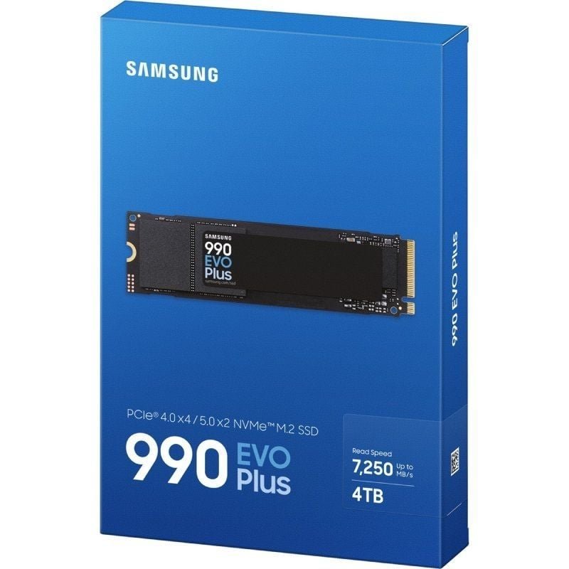 Disco SSD Samsung 990 EVO Plus 4TB/ M.2 2280 PCIe 5.0/ Compatible con PS5 y PC/ Full Capacity - изображение 3