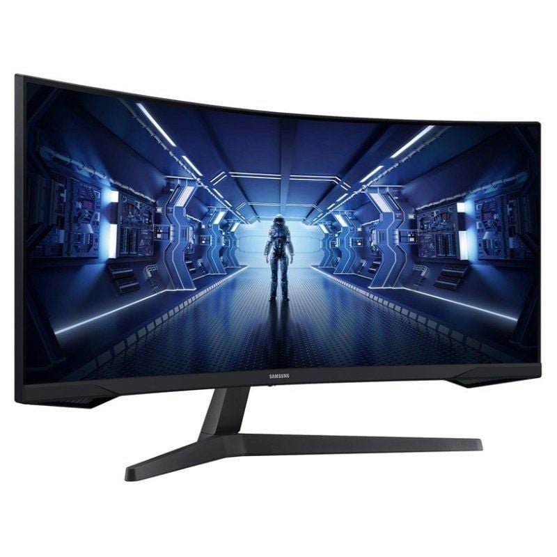 Monitor Gaming Ultrapanorámico Curvo Samsung Odyssey G5 LC34G55TWWP 34"/ UWQHD/ 1ms/ 165Hz/ VA/ Negro - изображение 2