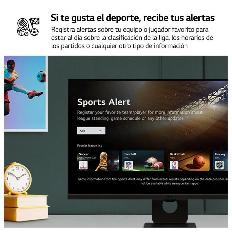 Smart Monitor LG MyView 27SR50F-B 27"/ Full HD/ Multimedia/ Smart TV/ Negro