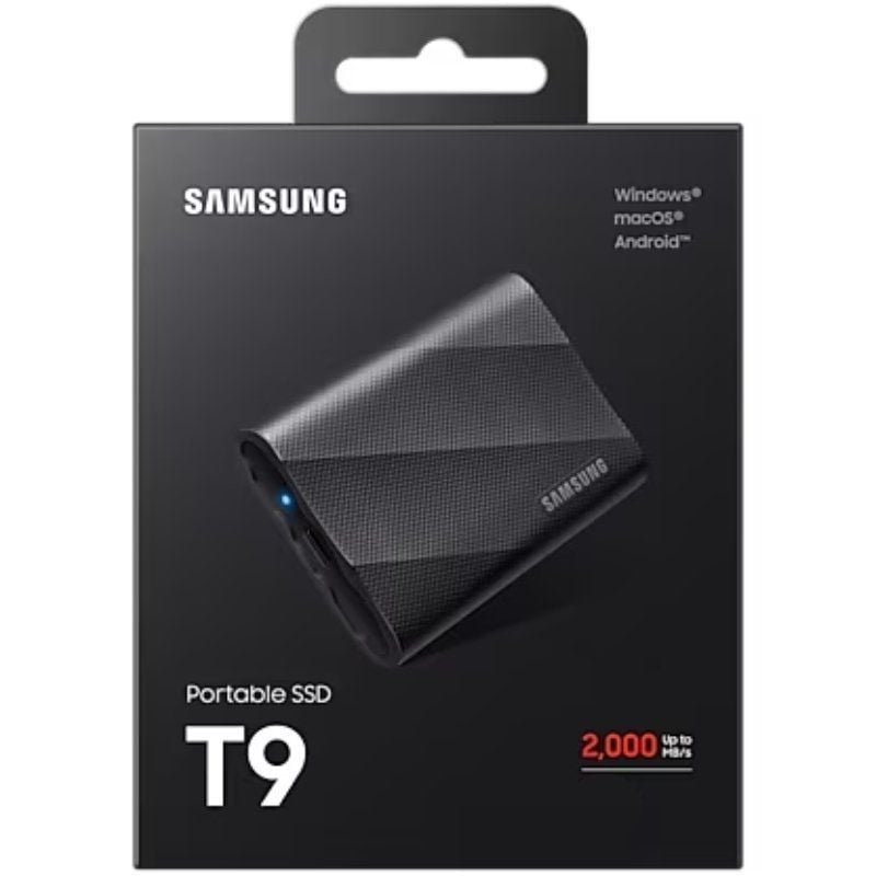 Disco Externo SSD Samsung Portable T9 1TB/ USB 3.2/ Negro - изображение 5