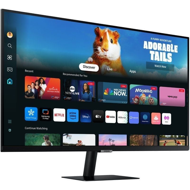 Smart Monitor Samsung M5 S32DM502EU 32"/ Full HD/ Smart TV/ Multimedia/ Negro - изображение 3